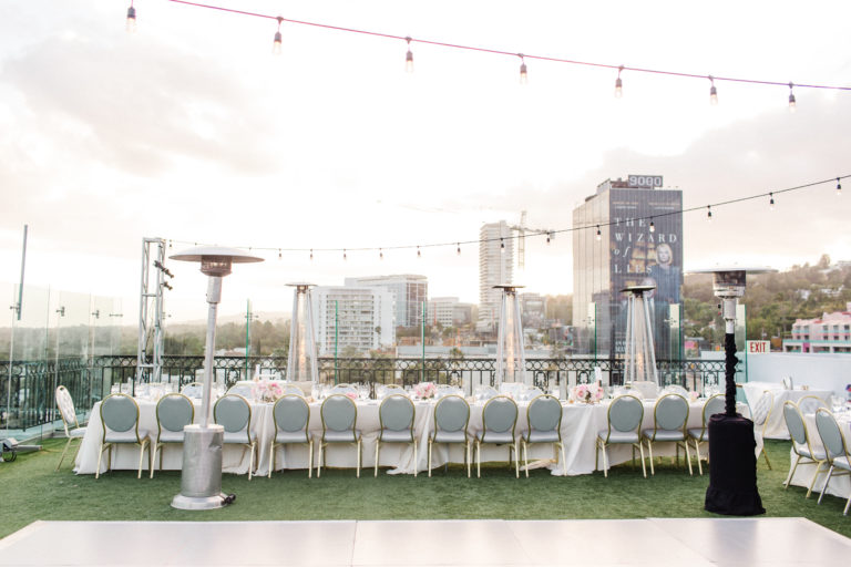 rooftop reception