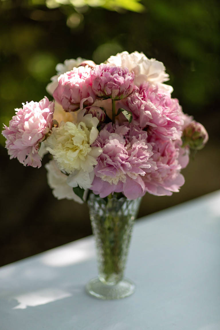 wedding flowers pink